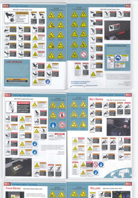 ISO标准警示标贴 Safety labels
