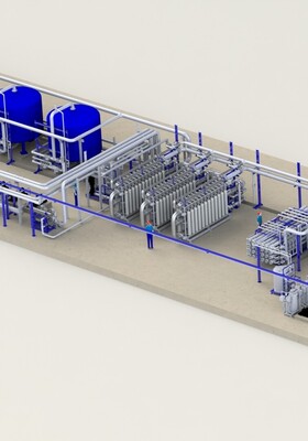 生产管道系统solidworks设计