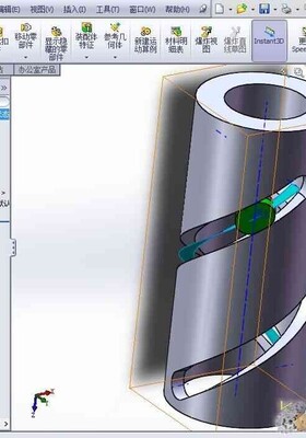 《solidworks正树问答500+》170.solidworks螺旋槽怎么画、路径配合