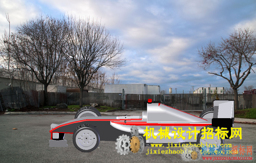 CX3D-SW-033 F1赛车模型 含零件 含特征