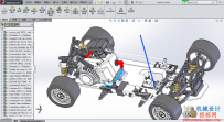 CX3D-SW-055 玩具赛车三维模型 含零件 含特征