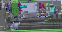 汽车链接器折弯裁切机——SolidWorks三维模型