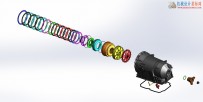 奔驰自动变速器完整结构三维模型——solidworks版