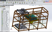 CX3D-SW-060自动拆包机三维模型 含特征 含零件