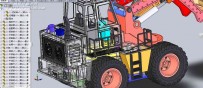 挖掘机的solidworks建模，作者周文