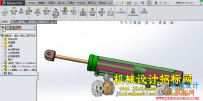 CX3D-SW-054气缸模型 含特征 含零件