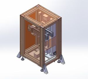同步带提升机800*800