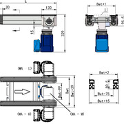 平皮带输送线800*800