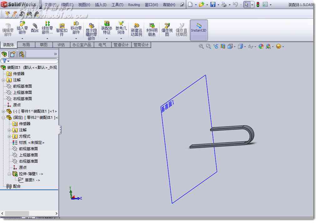 在solidworks中怎么画拖链？