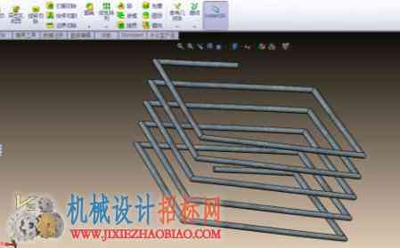 《solidworks正树问答500+》20.方形的弹簧怎么画呀？