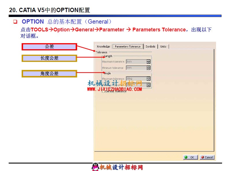 CATIA中的选项的设置大全