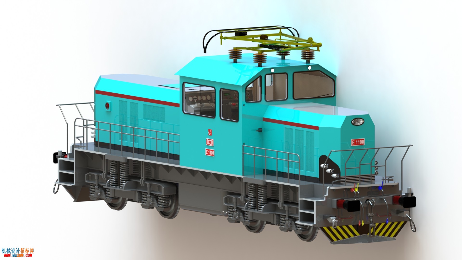 电气机车模型渲染图.JPG