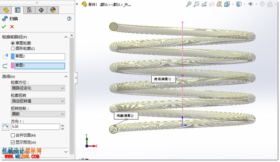 《solidworks正树问答500+ 》260，弹簧在装配体中如何压缩