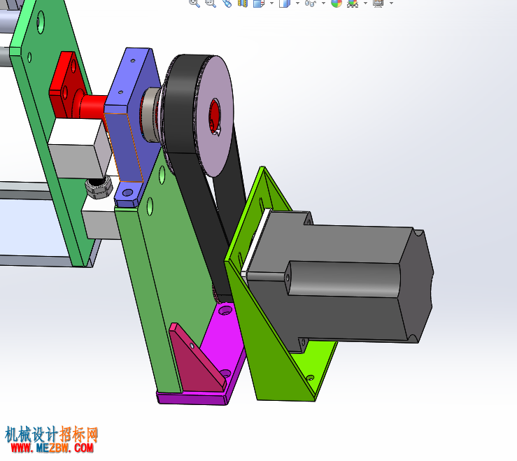 龙门架翻转机构-机械设计招标网