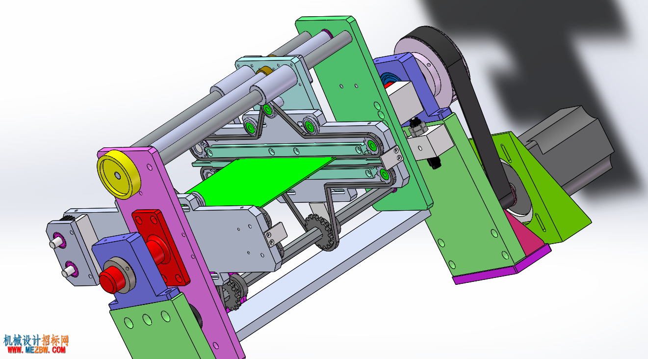 龙门架翻转机构
