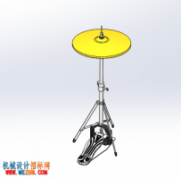踩镲架模型