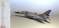 F16战斗机模型