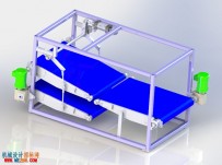 转向分道输送机solidworks设计