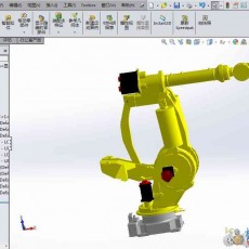 CX3D-SW-017 工业机器人模型 含特征