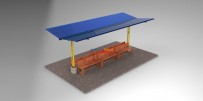 候车亭
