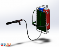 火焰喷射器模型