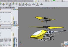 CX3D-SW-001直升机玩具三维模型
