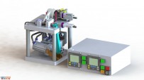 自动检测装置solidworks设计