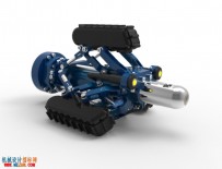 实用管道机器人solidworks设计