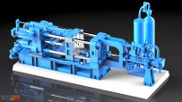 500T压铸机solidworks设计