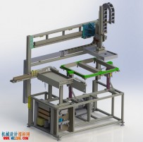 杯子自动包裝入盒设备solidworks设计