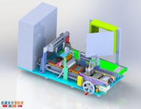 刮胶清洗机（清洗液为酒精）3D模型图纸
