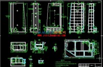 BXM2040-140龙门刨铣床大件图纸