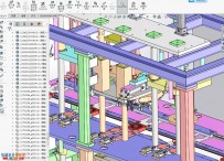 定子线圈整形及轴套自动组装机3D模型