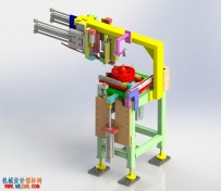 自动电焊机（非标设备）3D模型图纸 Solidworks设计