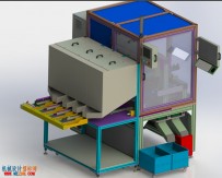 非标自动化滤清盒自动组装机3D数模+STP格式