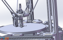 德尔塔3D打印机模型