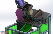 自动倒角机solidworks设计