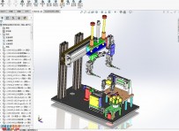 电机转子检测移栽设备3D模型图纸+STEP格式